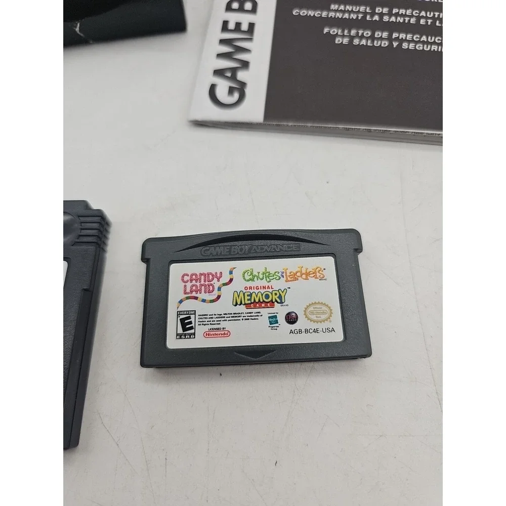 Original Memory Game Boy Advance‎ 3 Game Pack Candyland Memory Chutes Ladder Box